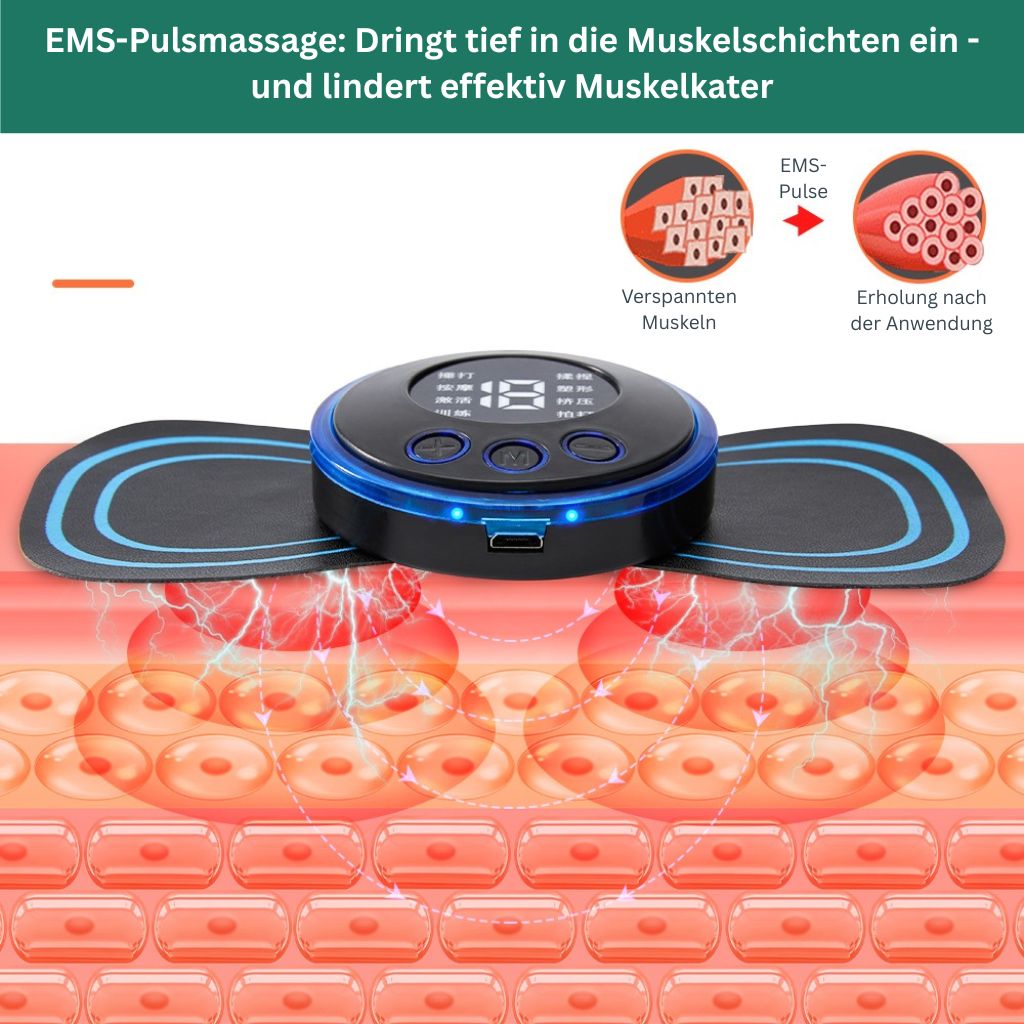 Aegenio PulsePad™ – Spürbare Muskelentspannung