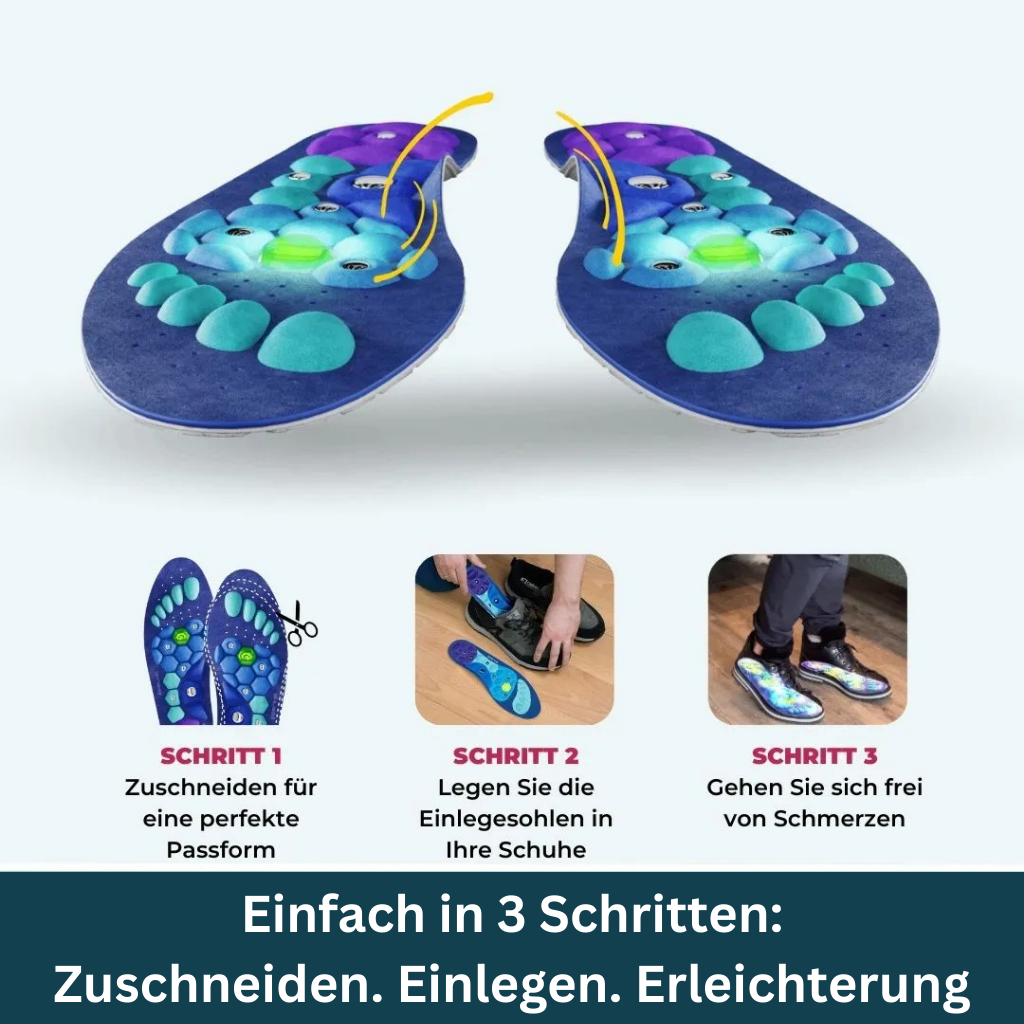 Aegenio NeuroSole® - Magnetische Einlegesohlen