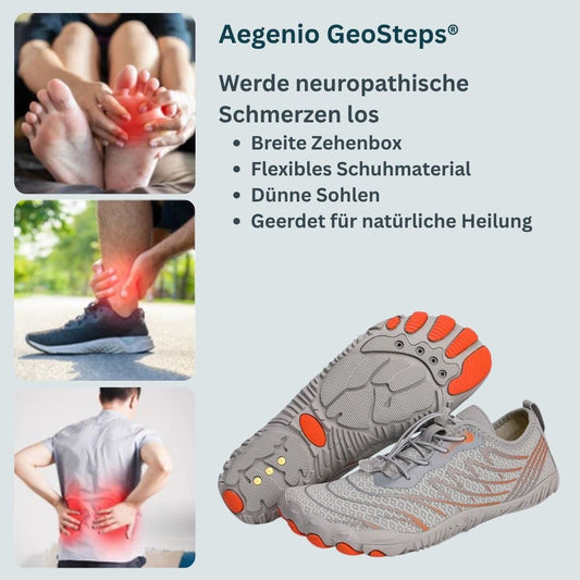 Aegenio GeoSteps® – Erdungsschuhe mit Kupfer